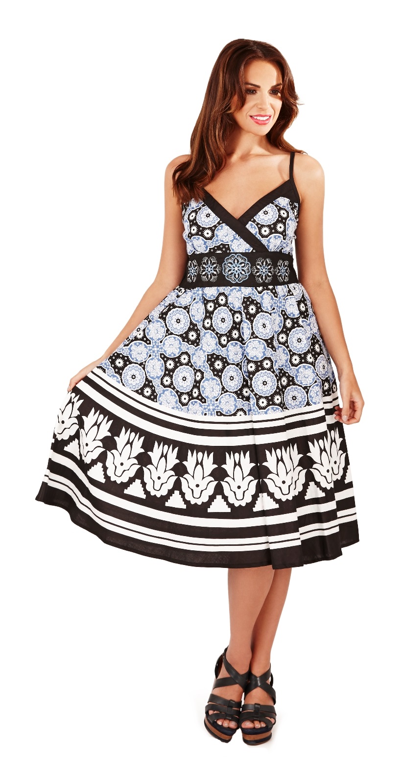 Womens Summer Dress Holiday Beach Sundress Strapless Halterneck Ladies